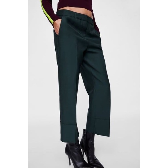 Zara Pants - NWT ZARA CROPPED PANTS